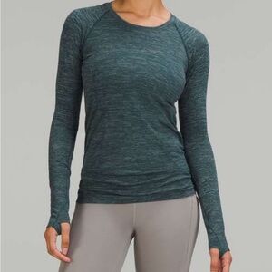 Lululemon Swiftly Tech Long Sleeve - We are from Space Green Jasper - 6